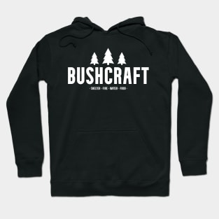 Bushcraft Shelter Fire Water Food Hoodie